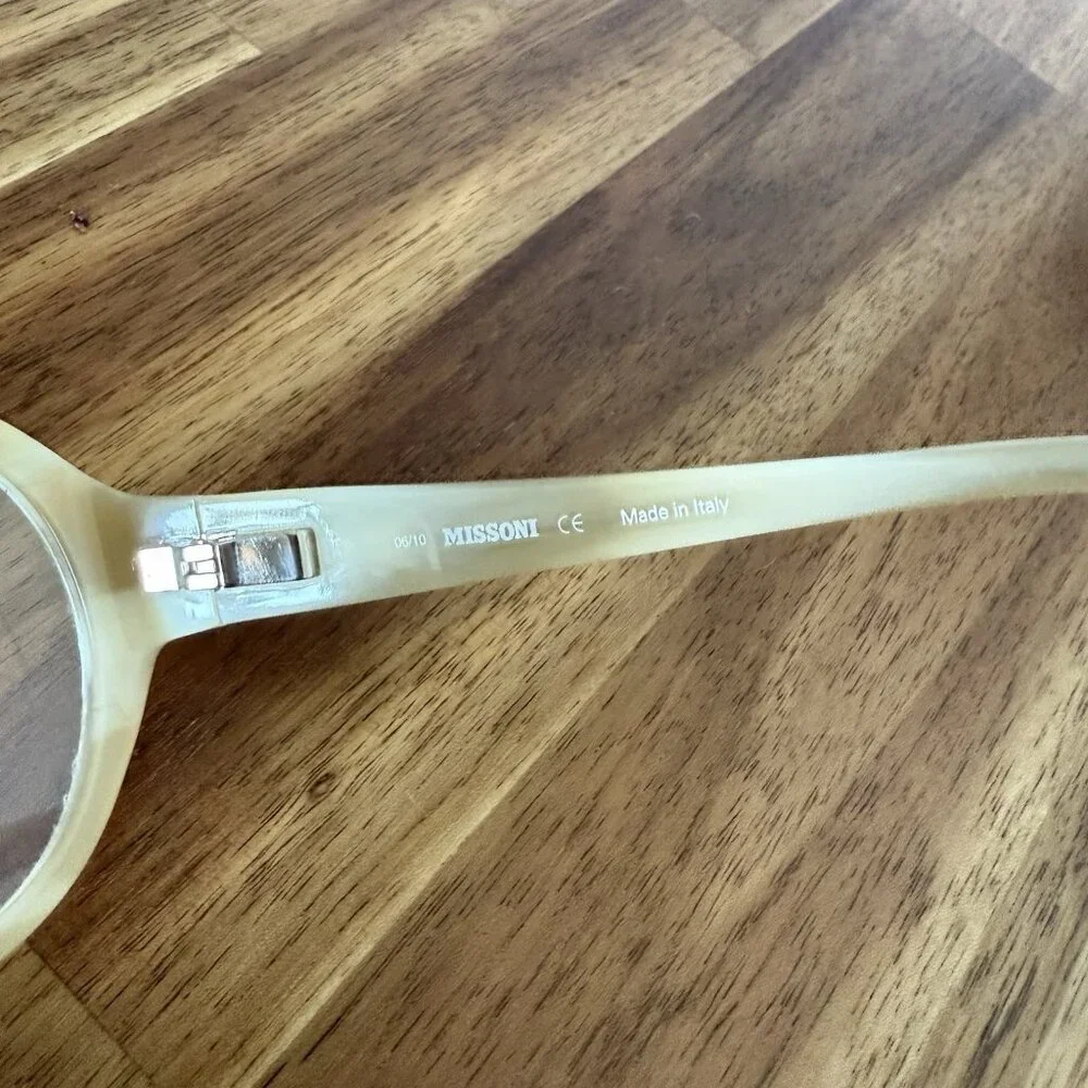 MISSONI Retro Eyeglasses Frame Italy MI59705 Classic Designer‎ Preowned NO CASE